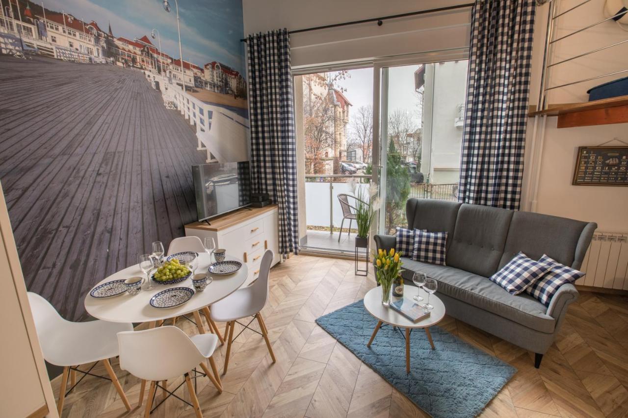 Apartament Chopina 5 M5 - Centrum Sopotu 3 Min Do Monciaka Экстерьер фото