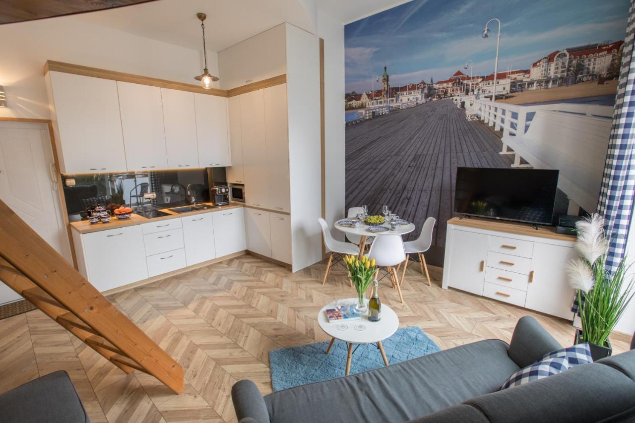 Apartament Chopina 5 M5 - Centrum Sopotu 3 Min Do Monciaka Экстерьер фото